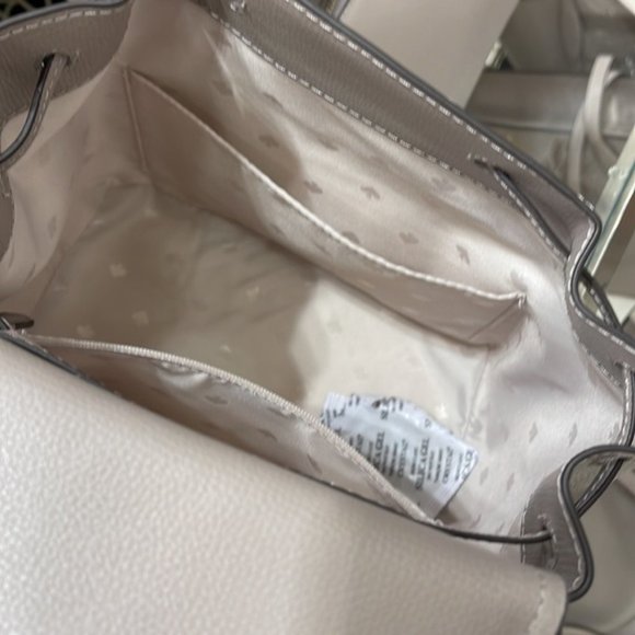 Kate Spade Darcy Flap Backpack Warm Taupe - Picture 15 of 16